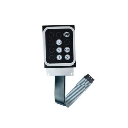 100104Q59 – 6-Key Preset Keypad with Turbo Truck Button for PETROTEC Dispensers